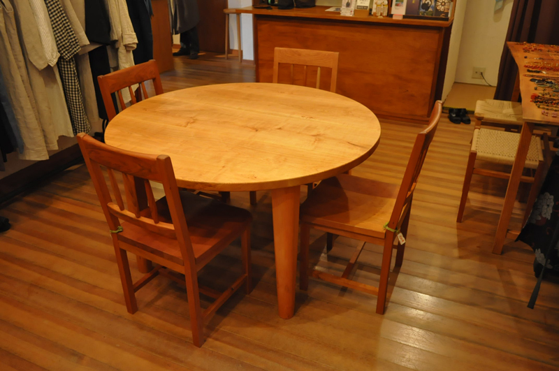 ダイニングテーブル - jizai（じざい）工房 - 栃木那須の無垢材の 